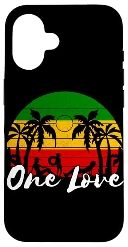 Hülle für iPhone 16 Jamaikanischer Sommer One Pride Love Jamaica Reggae Musik Reggae von Rasta Reggae Roots