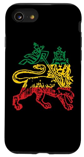 Hülle für iPhone SE (2020) / 7 / 8 Rastafarian Löwe von Juda Reggae Rasta von Rasta Reggae Roots