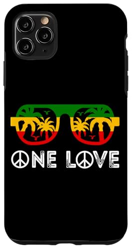 One Pride Love Rasta Reggae Rastafarian Jamaikanischer Reggae Hülle für iPhone 11 Pro Max von Rasta Reggae Roots