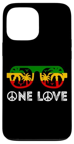 One Pride Love Rasta Reggae Rastafarian Jamaikanischer Reggae Hülle für iPhone 13 Pro Max von Rasta Reggae Roots