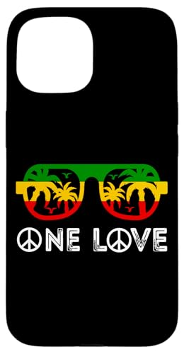 One Pride Love Rasta Reggae Rastafarian Jamaikanischer Reggae Hülle für iPhone 15 von Rasta Reggae Roots