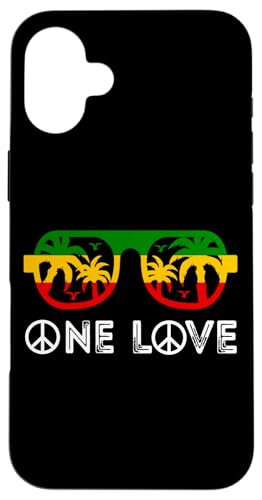 One Pride Love Rasta Reggae Rastafarian Jamaikanischer Reggae Hülle für iPhone 16 Plus von Rasta Reggae Roots