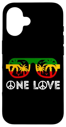 One Pride Love Rasta Reggae Rastafarian Jamaikanischer Reggae Hülle für iPhone 16 von Rasta Reggae Roots