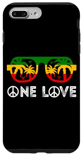 One Pride Love Rasta Reggae Rastafarian Jamaikanischer Reggae Hülle für iPhone 7 Plus/8 Plus von Rasta Reggae Roots