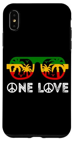One Pride Love Rasta Reggae Rastafarian Jamaikanischer Reggae Hülle für iPhone XS Max von Rasta Reggae Roots