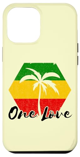 Palm Tree Reggae-Musik One Pride Love Jamaica Rastafarian Hülle für iPhone 12 Pro Max von Rasta Reggae Roots