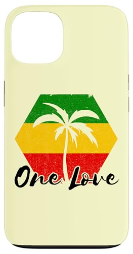 Palm Tree Reggae-Musik One Pride Love Jamaica Rastafarian Hülle für iPhone 13 von Rasta Reggae Roots