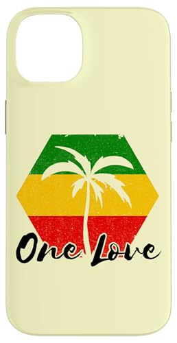 Palm Tree Reggae-Musik One Pride Love Jamaica Rastafarian Hülle für iPhone 14 Plus von Rasta Reggae Roots