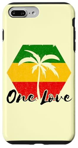 Palm Tree Reggae-Musik One Pride Love Jamaica Rastafarian Hülle für iPhone 7 Plus/8 Plus Palm Tree Reggae-Musik One Pride Love Jamaica Rastafarian Hülle für iPhone 7 Plus/8 Plus von Rasta Reggae Roots