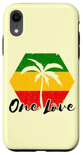 Palm Tree Reggae-Musik One Pride Love Jamaica Rastafarian Hülle für iPhone XR von Rasta Reggae Roots