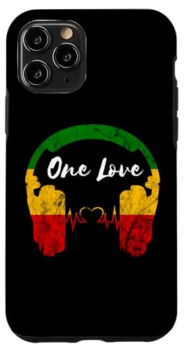 Rasta Reggae Music Kopfhörer Rastafari One Pride Love Hülle für iPhone 11 Pro von Rasta Reggae Roots