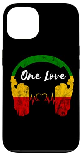 Rasta Reggae Music Kopfhörer Rastafari One Pride Love Hülle für iPhone 13 von Rasta Reggae Roots