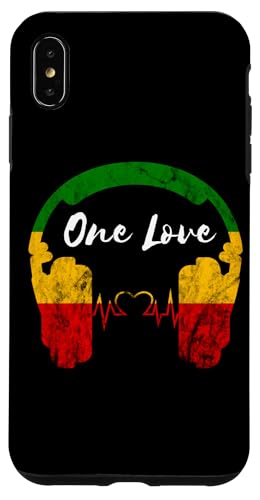 Rasta Reggae Music Kopfhörer Rastafari One Pride Love Hülle für iPhone XS Max von Rasta Reggae Roots