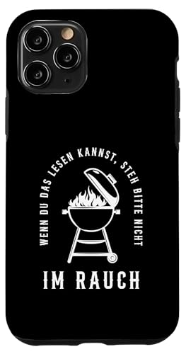 Rauchwarnung Grillen Vatertag Papa Spruch Für Männer Humor Hülle für iPhone 11 Pro von Rauchwarnung Grillen Vatertag Geschenk Papa
