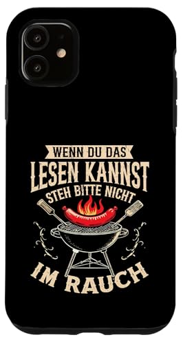 Rauchwarnung Grillen Vatertag Papa Spruch Für Männer Humor Hülle für iPhone 11 Rauchwarnung Grillen Vatertag Papa Spruch Für Männer Humor Hülle für iPhone 11 von Rauchwarnung Grillen Vatertag Geschenk Papa