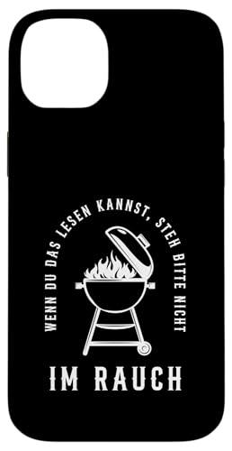Rauchwarnung Grillen Vatertag Papa Spruch Für Männer Humor Hülle für iPhone 14 Plus von Rauchwarnung Grillen Vatertag Geschenk Papa