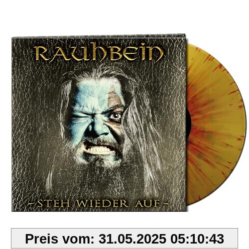 Steh Wieder auf (Ltd. Gtf. Red Gold Oxblood Splatt [Vinyl LP] von Rauhbein