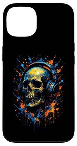 Totenkopf Dj Kopfhörer Musiker Musik Streetwear Hülle für iPhone 13 Totenkopf Dj Kopfhörer Musiker Musik Streetwear Hülle für iPhone 13 von Rave Trance Edm Festival Party Elektro Konzert