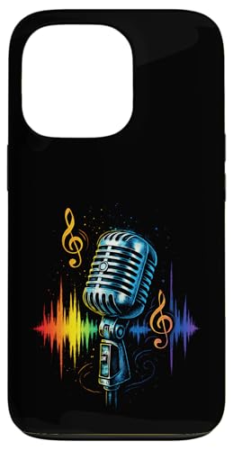 Dj Musik Herzschlag Kopfhörer Elektronische Hülle für iPhone 13 Pro von Rave Trance House Edm Technomusik