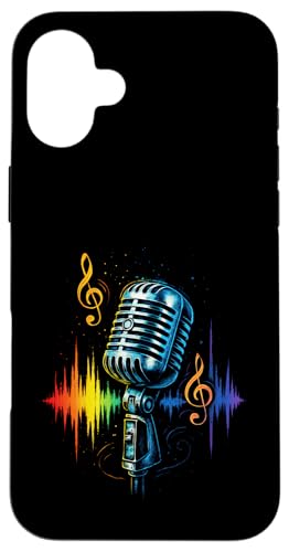 Dj Musik Herzschlag Kopfhörer Elektronische Hülle für iPhone 16 Plus Dj Musik Herzschlag Kopfhörer Elektronische Hülle für iPhone 16 Plus von Rave Trance House Edm Technomusik