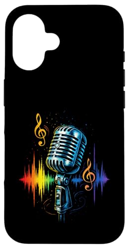 Dj Musik Herzschlag Kopfhörer Elektronische Hülle für iPhone 16 Dj Musik Herzschlag Kopfhörer Elektronische Hülle für iPhone 16 von Rave Trance House Edm Technomusik