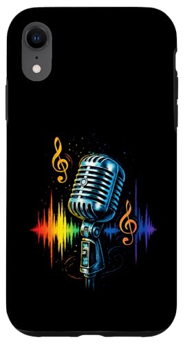 Dj Musik Herzschlag Kopfhörer Elektronische Hülle für iPhone XR Dj Musik Herzschlag Kopfhörer Elektronische Hülle für iPhone XR von Rave Trance House Edm Technomusik
