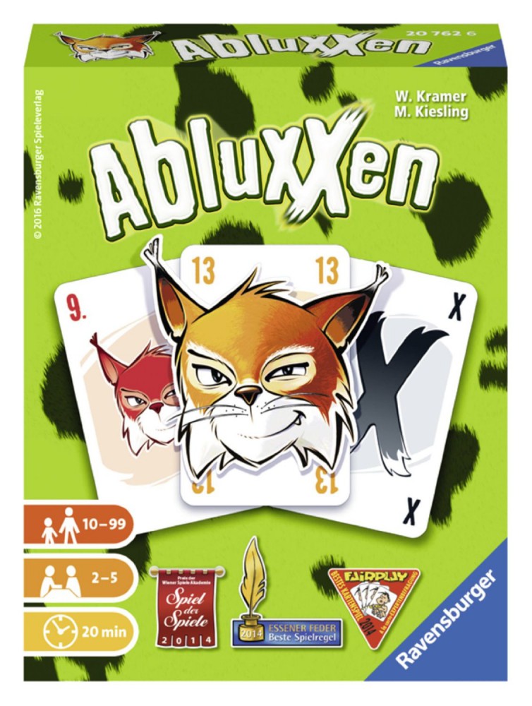 Abluxxen - Der pfiffig-bissige Kartenklau von Ravensburger Spieleverlag