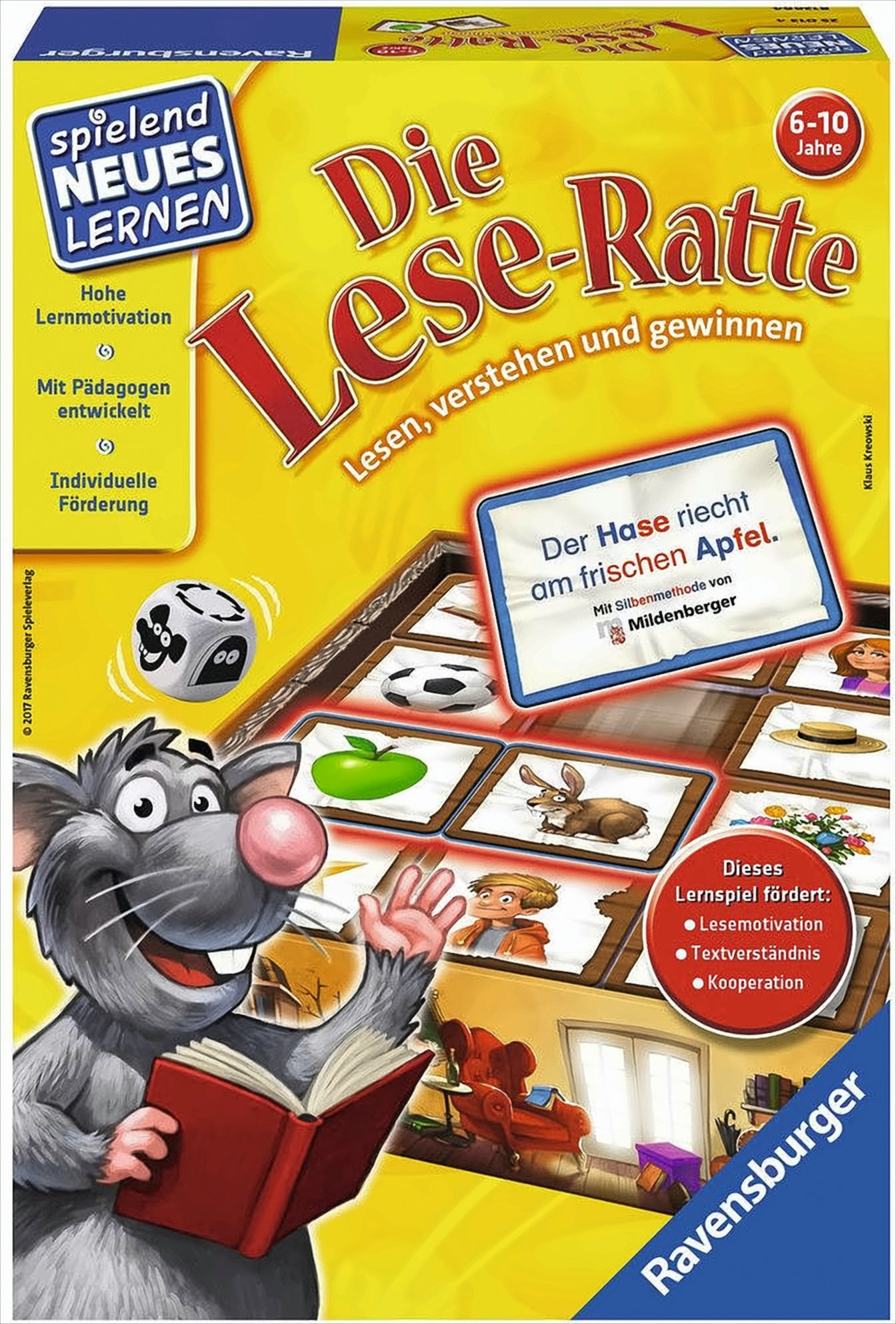 Die Lese-Ratte von Ravensburger Spieleverlag