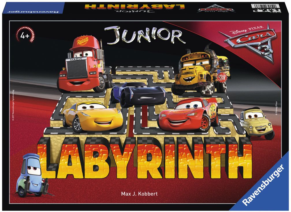 Disney/Pixar Cars 3 Junior Labyrinth von Ravensburger Spieleverlag