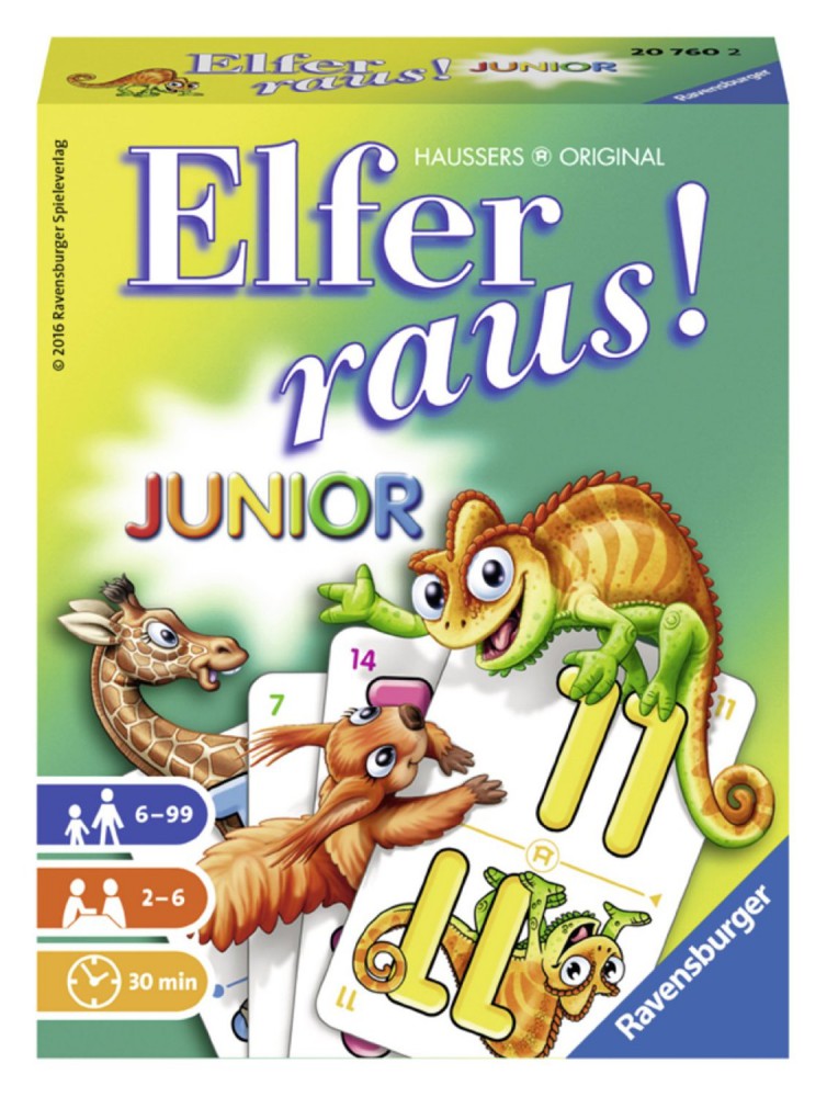 Elfer raus Junior von Ravensburger Spieleverlag