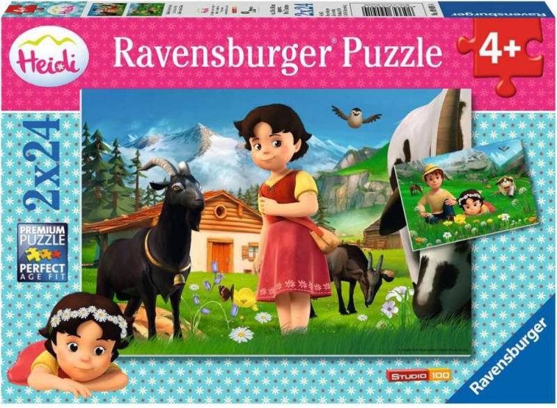 Heidi in den Alpen Puzzle von Ravensburger Spieleverlag