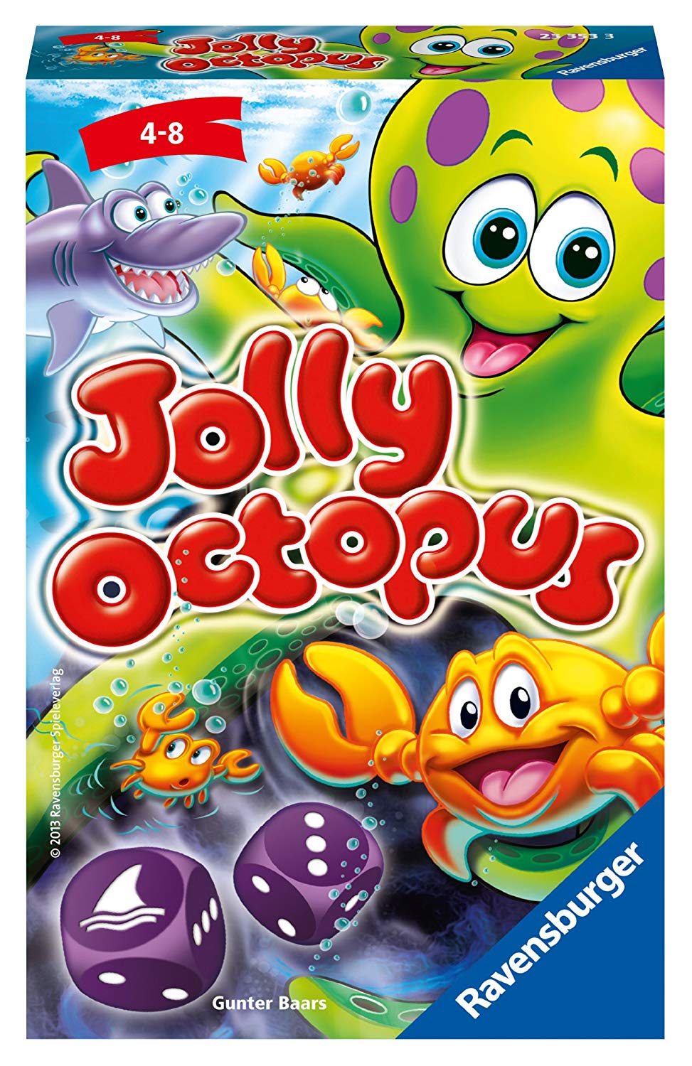 Jolly Octopus - Mitbringspiel von Ravensburger Spieleverlag