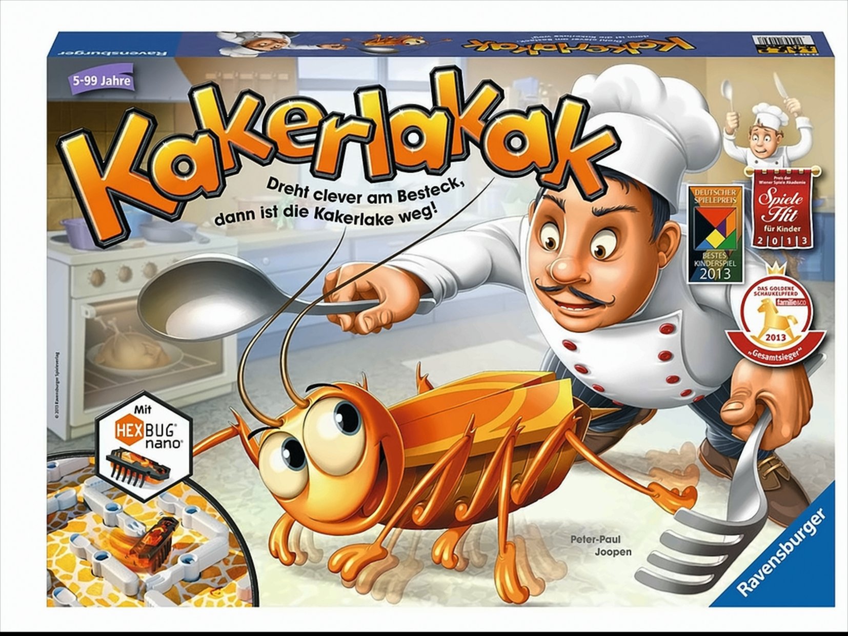 Kakerlakak *Empfohlen Kinderspiel 2013* von Ravensburger Spieleverlag