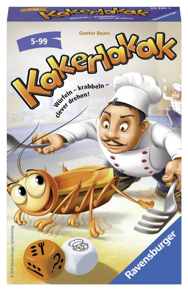 Kakerlakak - Mitbringspiel von Ravensburger Spieleverlag