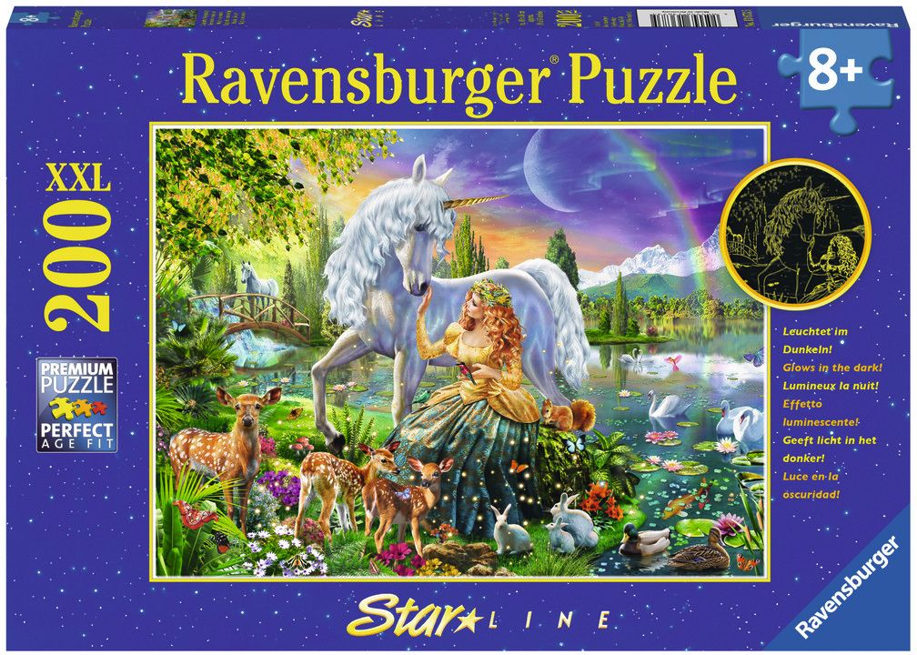 Magische Begegnung Einhorn - 200 Teile Puzzle von Ravensburger Spieleverlag