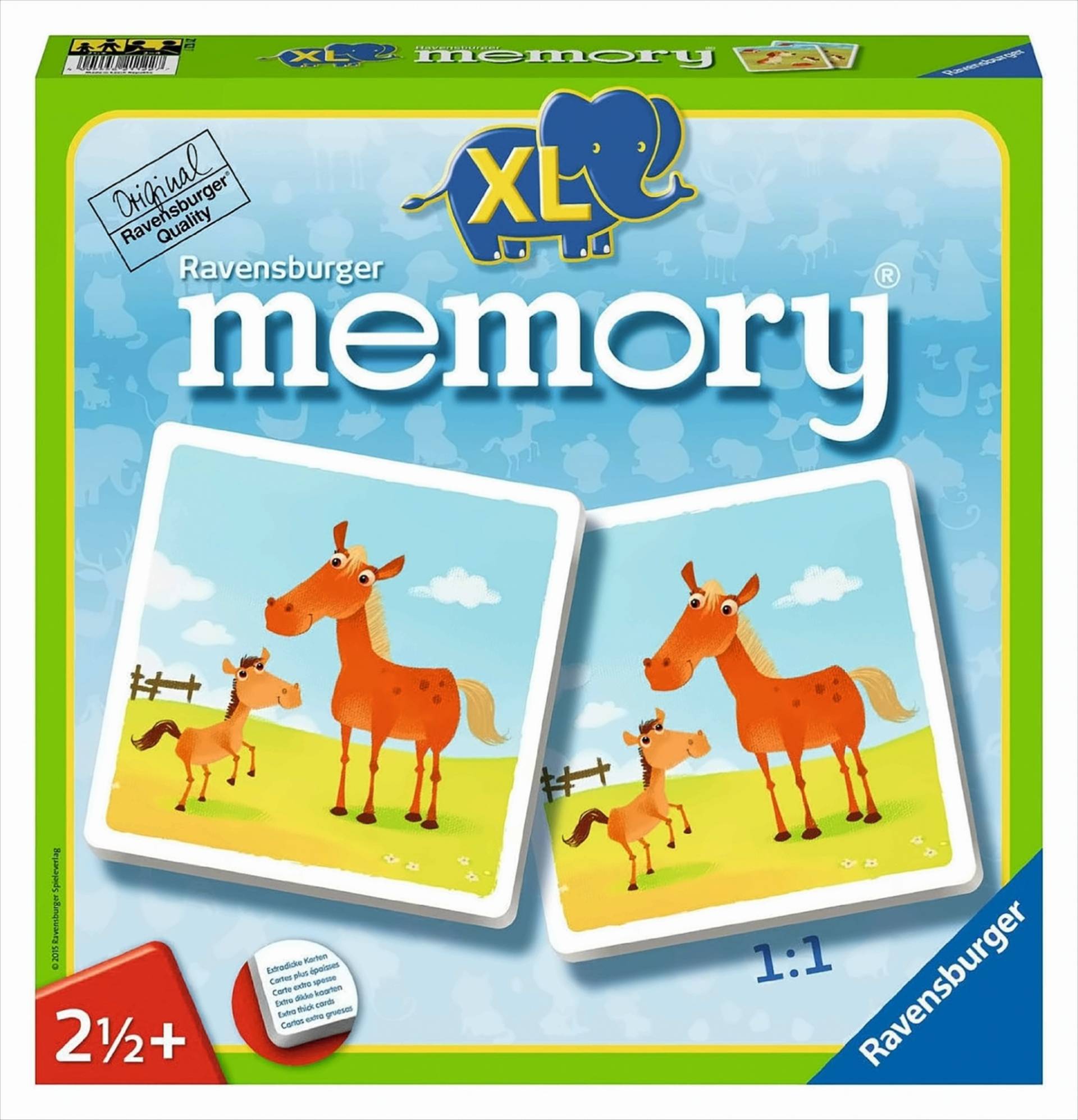 Mein erstes XL Memory Tiere von Ravensburger Spieleverlag