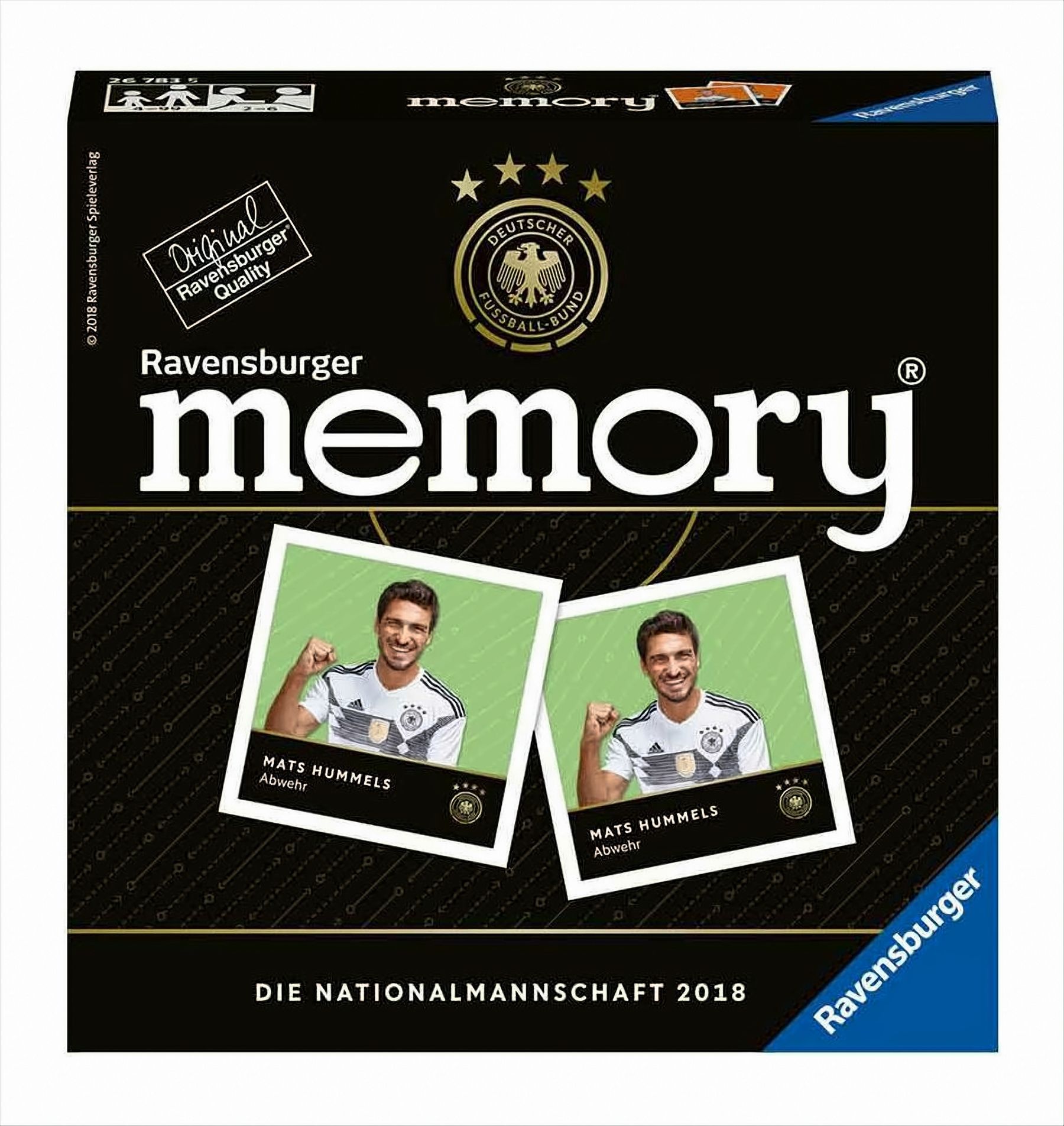 Memory - Die Nationalmannschaft 2018 Legespiel von Ravensburger Spieleverlag