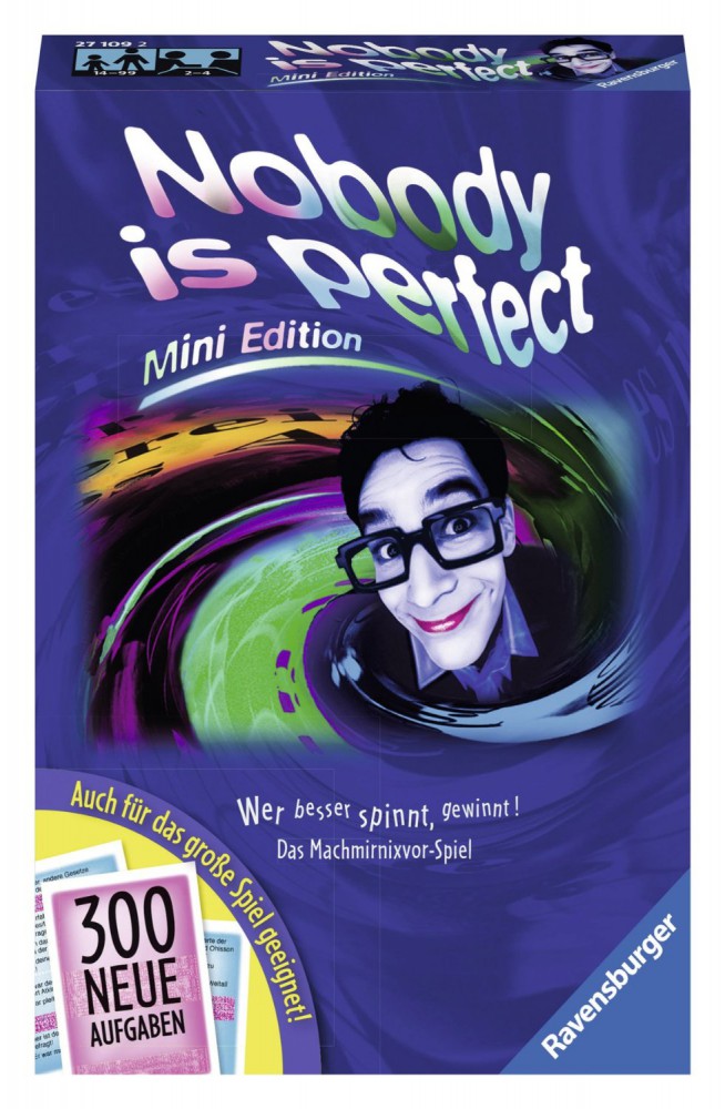 Nobody is perfect - Mini - Wer besser spinnt, gewinnt! von Ravensburger Spieleverlag
