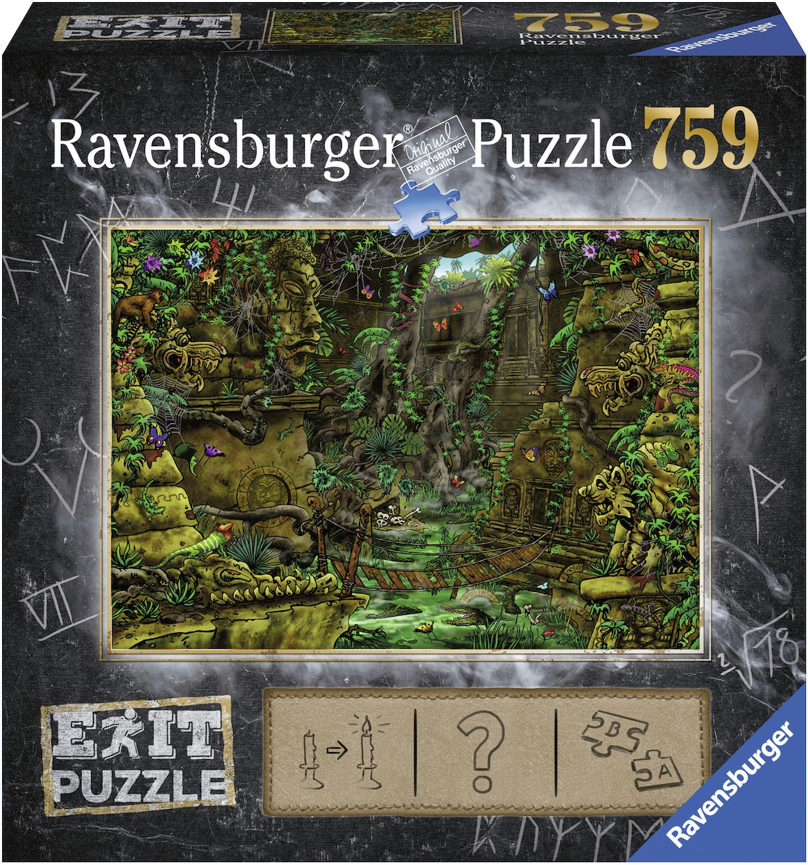 Puzzle: EXIT 2: Tempel in Angkor Wat von Ravensburger Spieleverlag