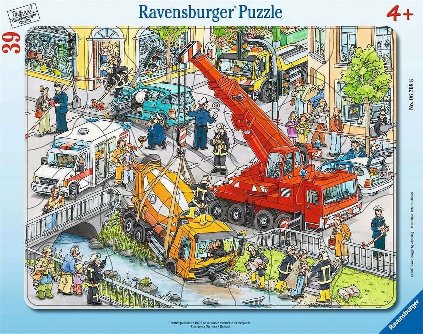 Rahmenpuzzle - Rettungseinsatz von Ravensburger Spieleverlag
