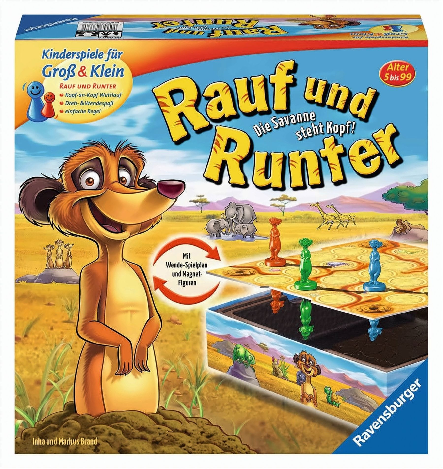 Rauf und Runter - Die Savanne steht Kopf von Ravensburger Spieleverlag