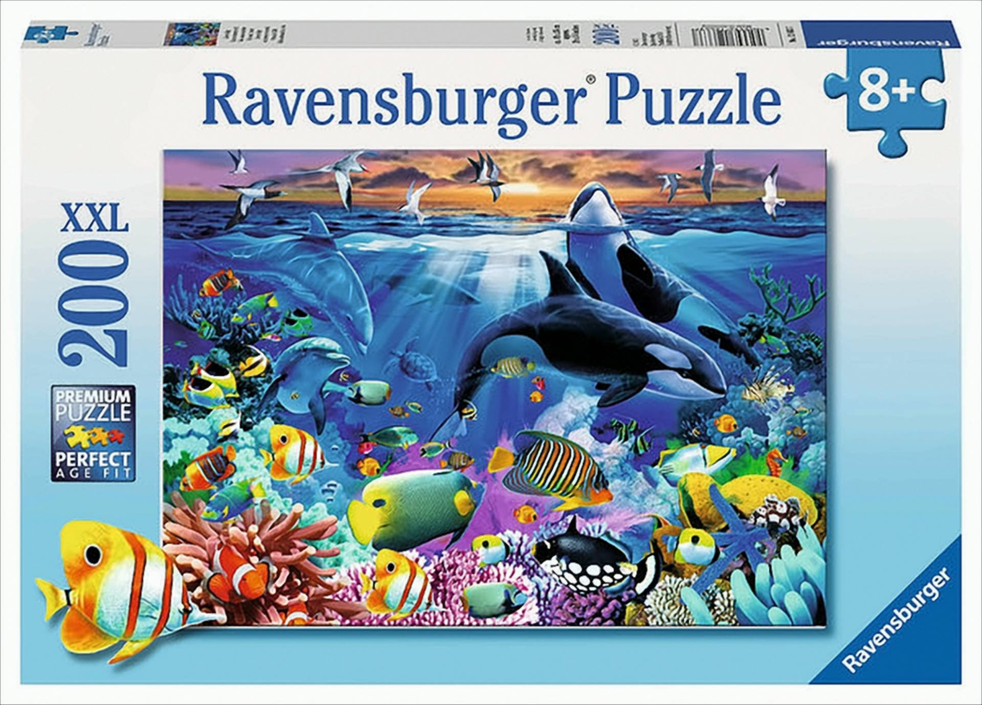 Ravensburger 12663 - Lebendige Unterwasserwelt - 200 Teile von Ravensburger Spieleverlag