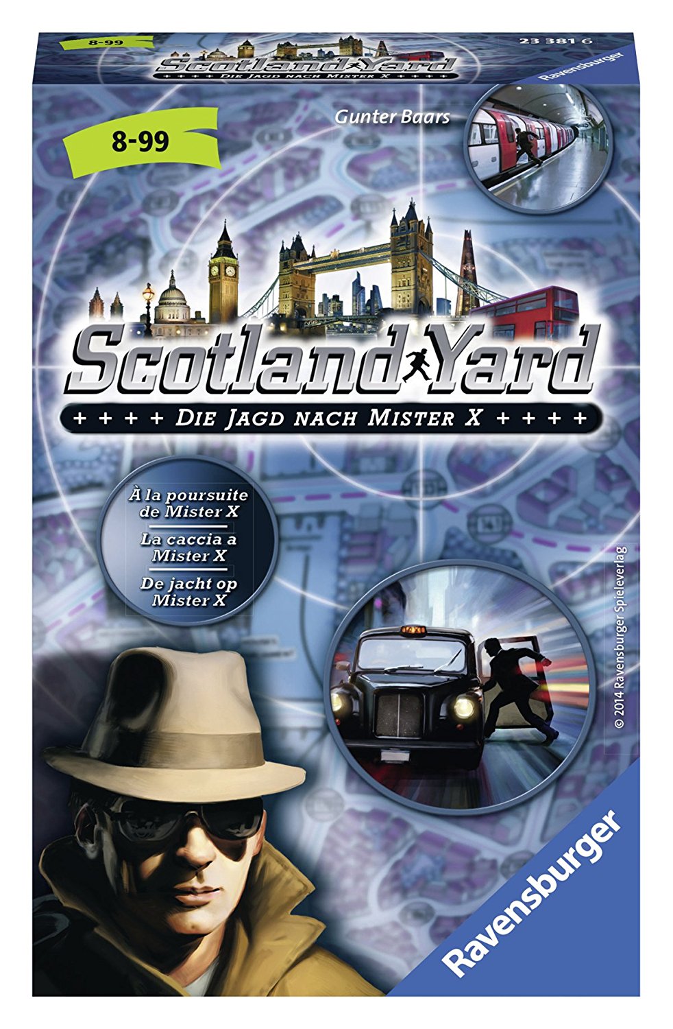 Scotland Yard - Mitbringspiel von Ravensburger Spieleverlag