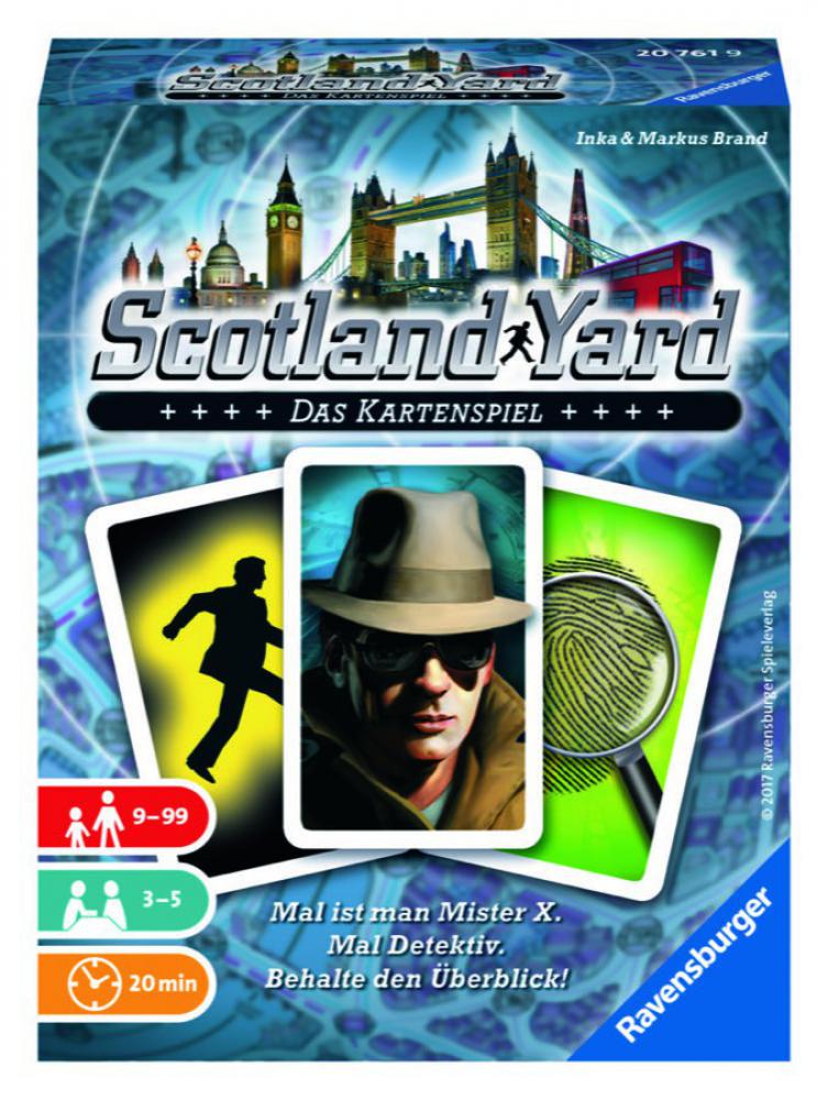 Scottland Yard - Das Kartenspiel von Ravensburger Spieleverlag