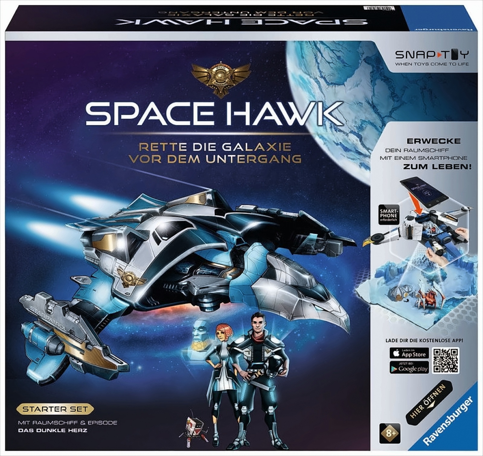 Snap Toy: Space Hawk - Starterset: Space Hawk von Ravensburger Spieleverlag