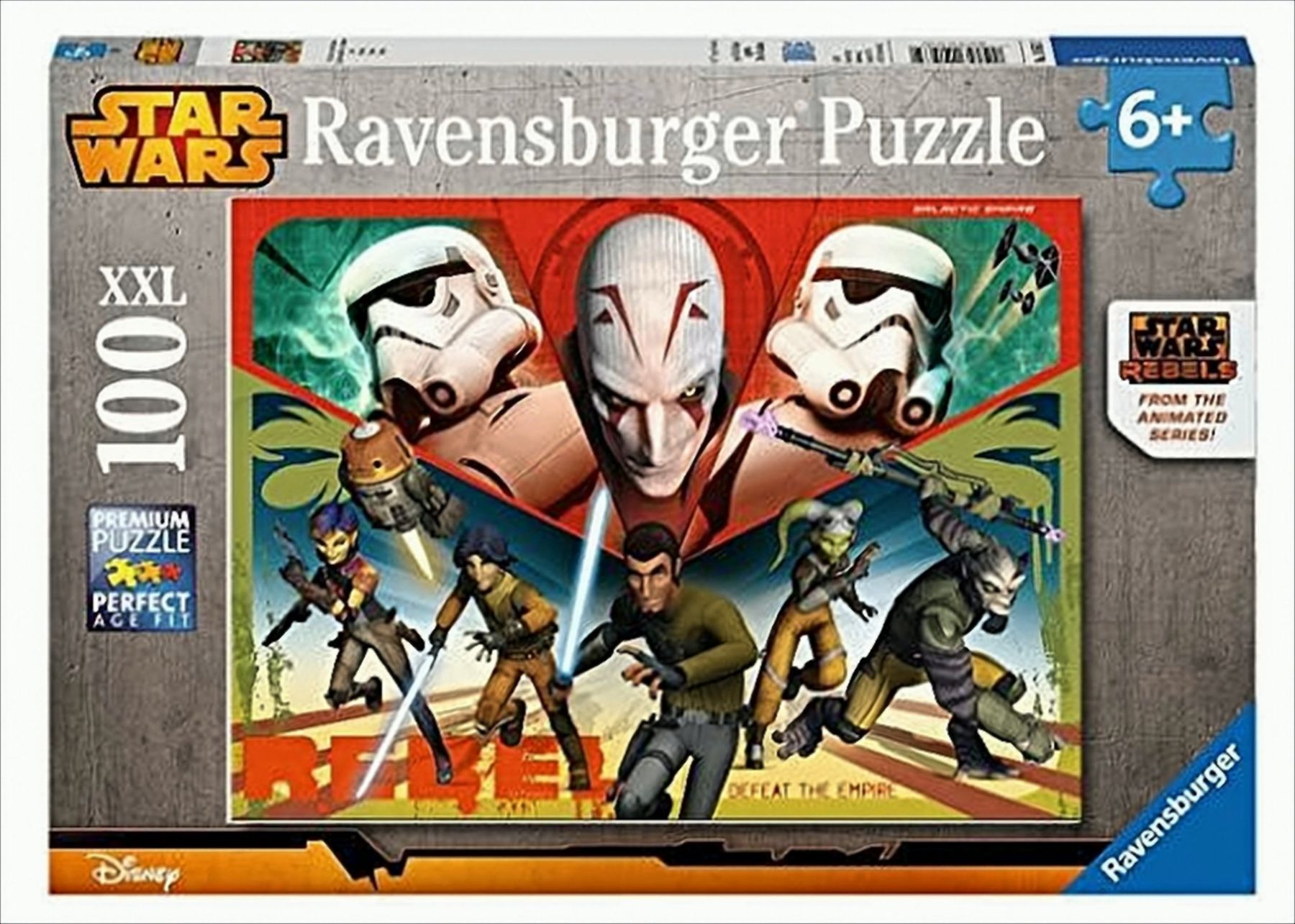 Star Wars Helden des Imperiums, 100-Teilig Puzzle von Ravensburger Spieleverlag