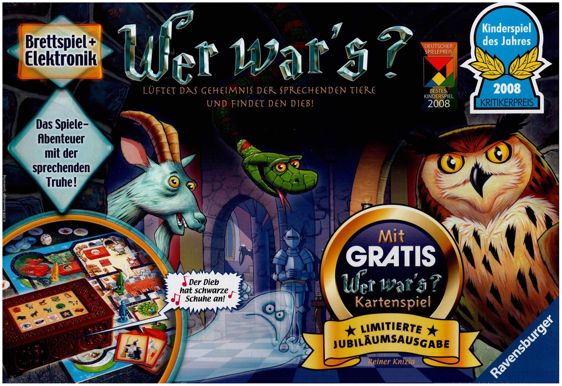 Wer war's Limitierte Jubiläumsausgabe von Ravensburger Spieleverlag