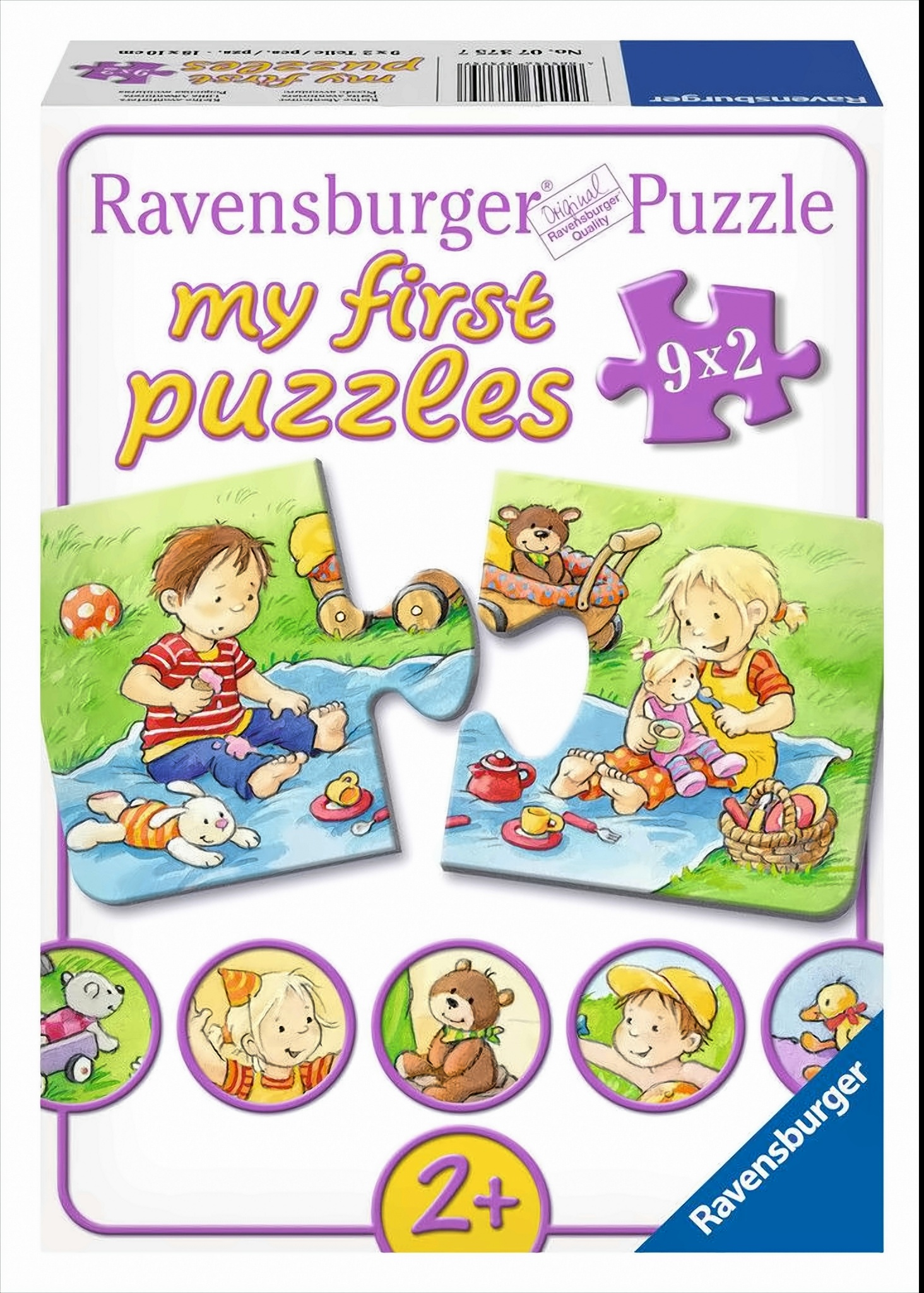 my first puzzle Kleine Abenteurer 9x2 Puzzle von Ravensburger Spieleverlag