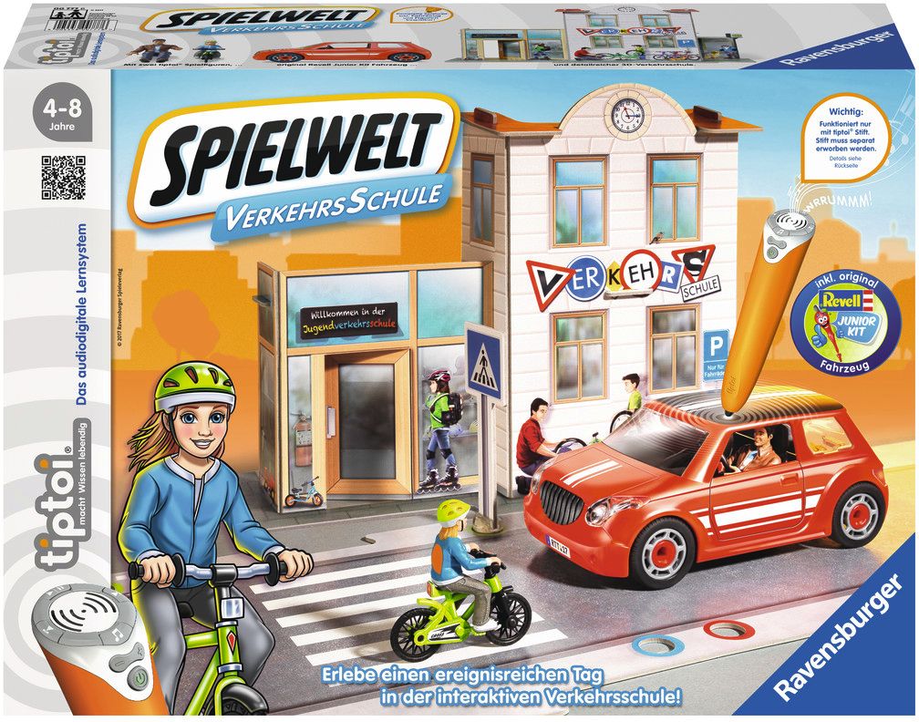 tiptoi Spielwelt Verkehrsschule Lerne spielend den Straßenverkehr kennen von Ravensburger Spieleverlag