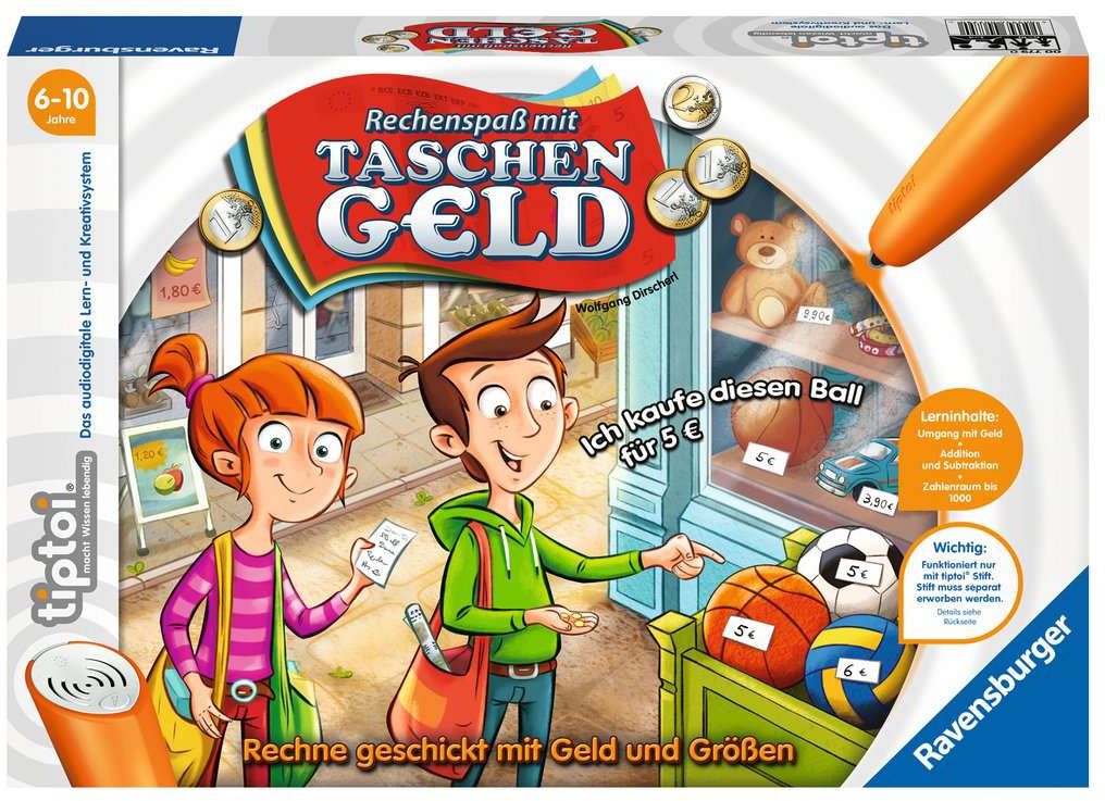 tiptoi Rechenspaß mit Taschengeld von Ravensburger Spielverlag